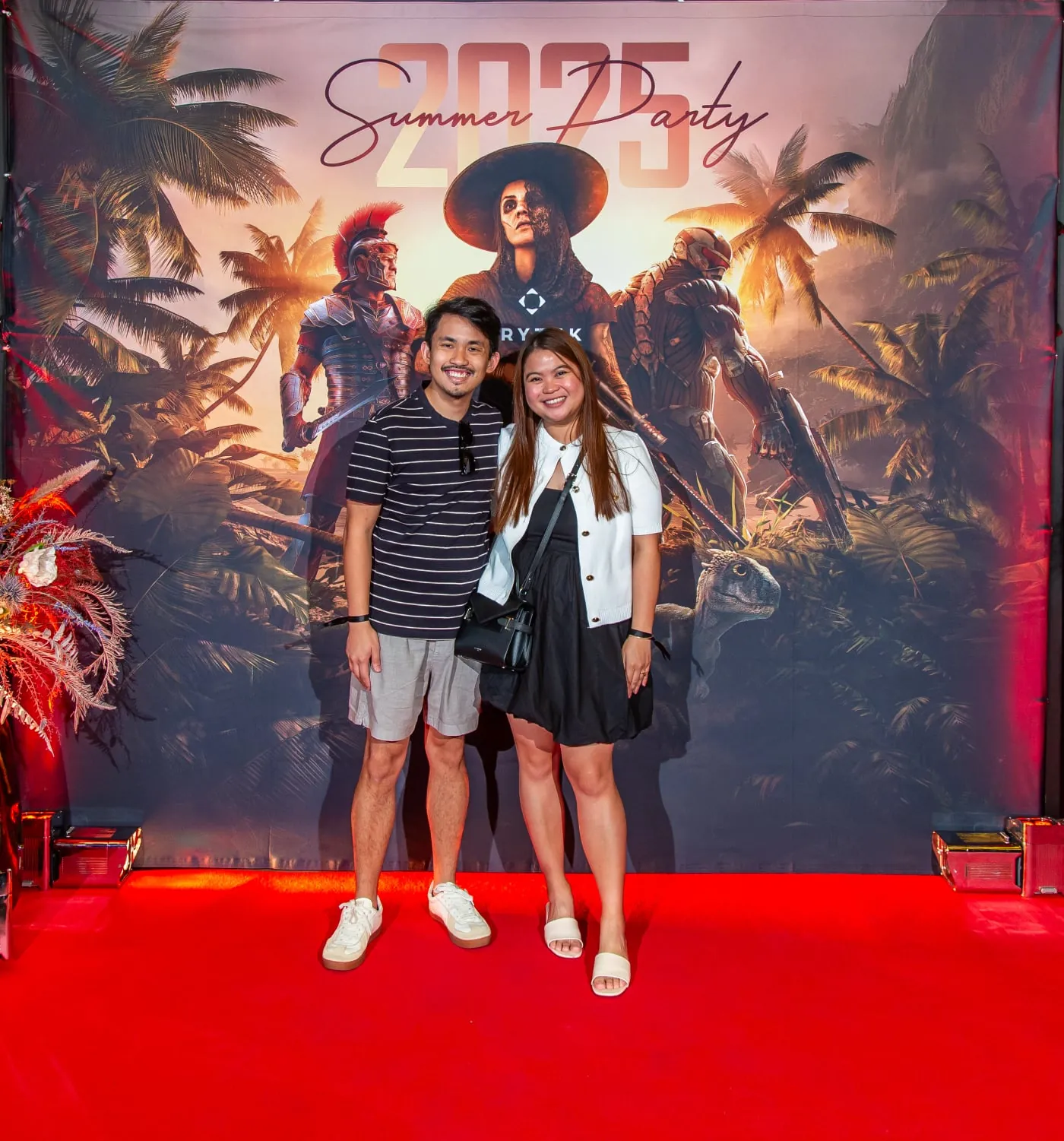 Alson Entuna at the Crytek 2025 summer party
